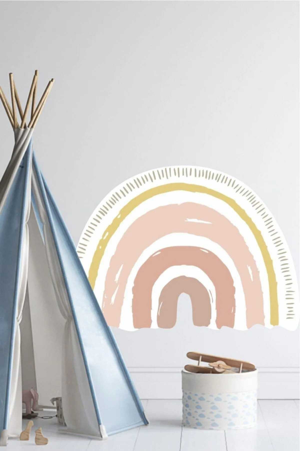 Boho Gökkuşağı Duvar Sticker Boho Gökkuşağı Duvar Sticker