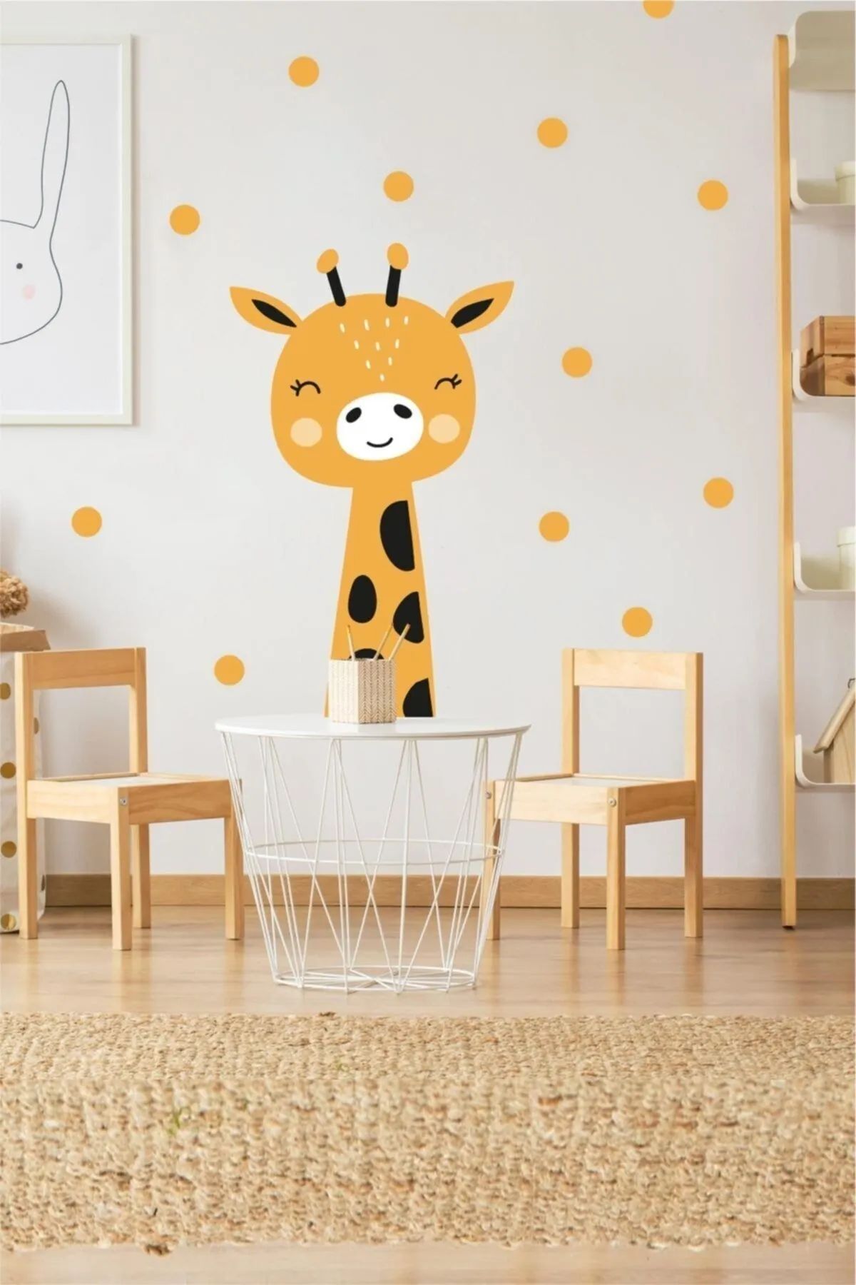 SEVİMLİ POLİ ÇOCUK ODASI STİCKER