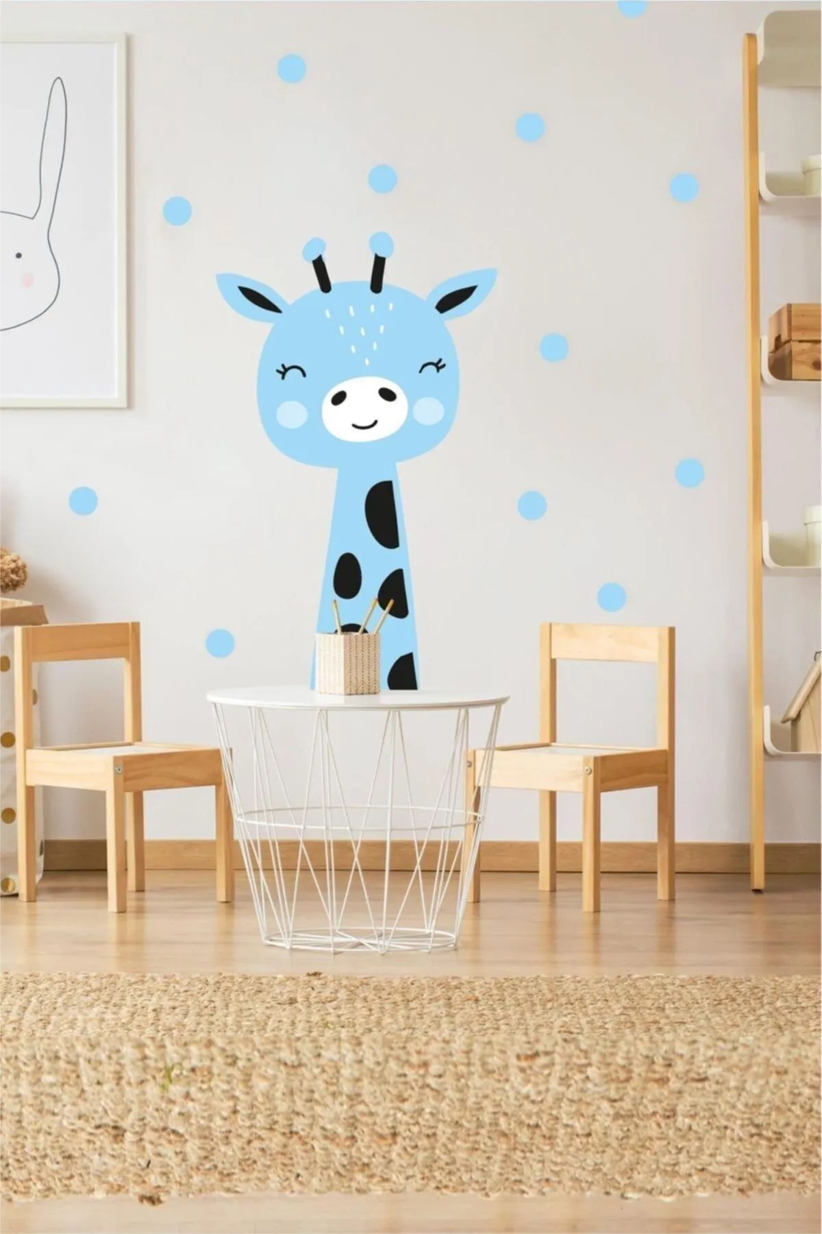SEVİMLİ POLİ ÇOCUK ODASI STİCKER