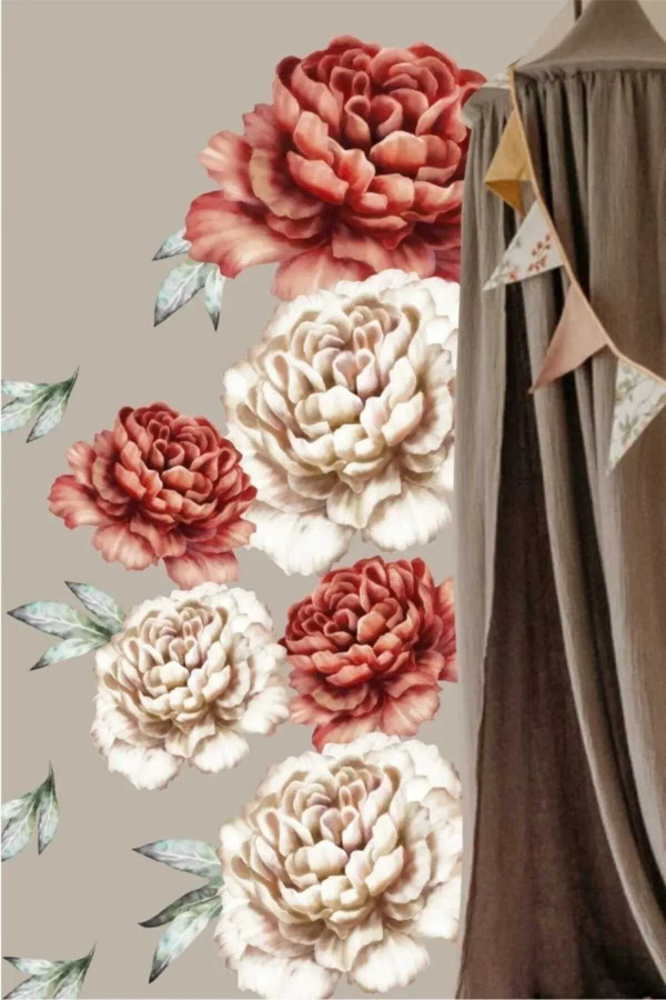 ŞAKAYIK STİCKER BUKETİ-Bordo