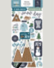 Kış Masalı Etiketleri, Winter Sticker