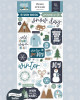 Kış Masalı Etiketleri, Winter Sticker