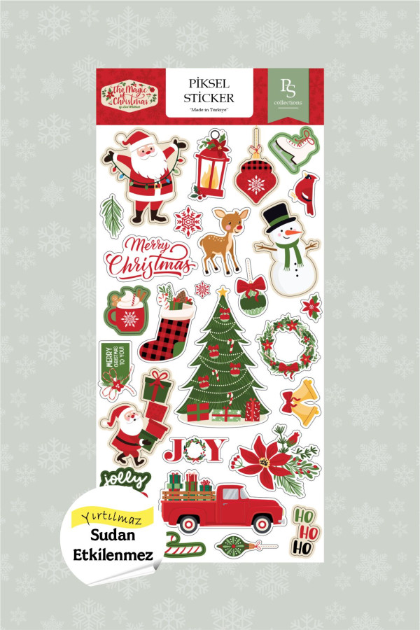 Yeni Yıl Etiketi,  The Magic of Christmas Sticker
