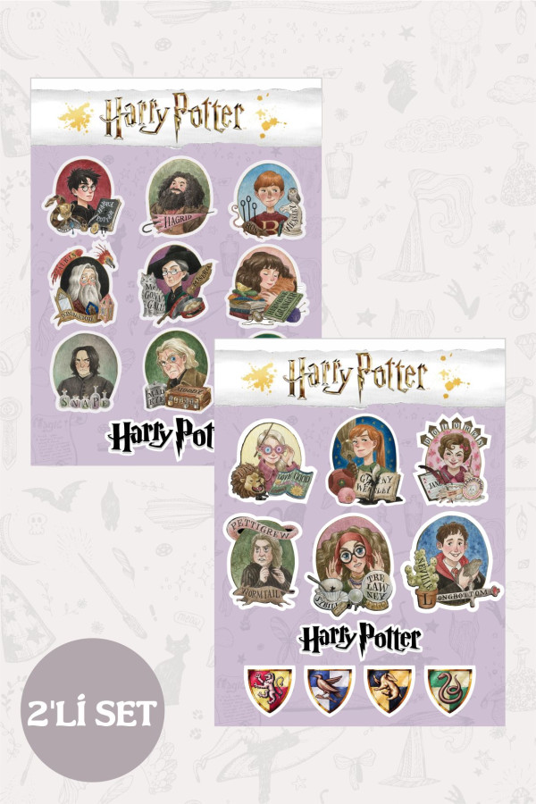 Harry Potter 2'li Sticker Seti