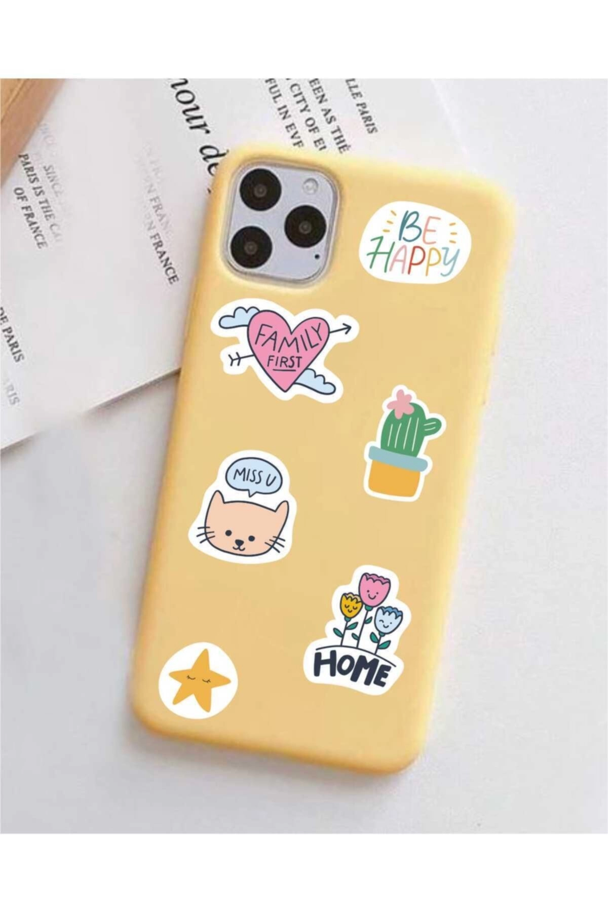 Mavi Telefon Tablet Stickerı