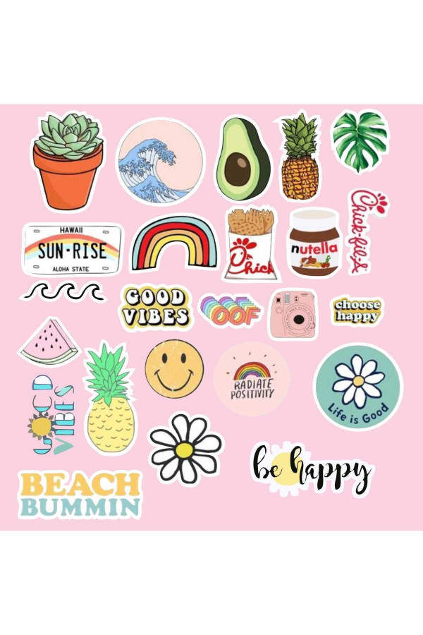 Yaz Temalı Telefon,Tablet,Laptop Sticker Yaz Temalı Telefon,Tablet,Laptop Sticker