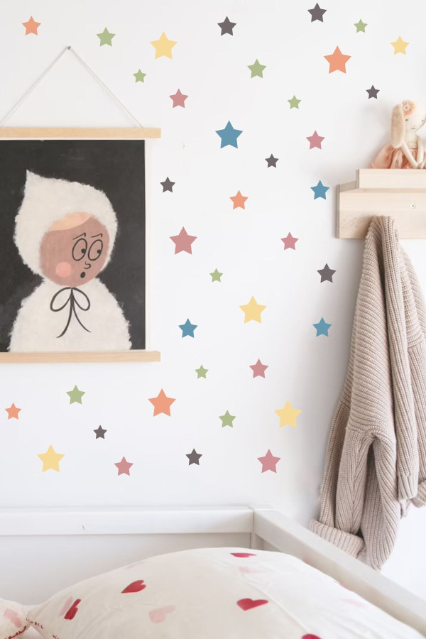 Renkli Yıldız Sticker Set Renkli Yıldız Sticker Set