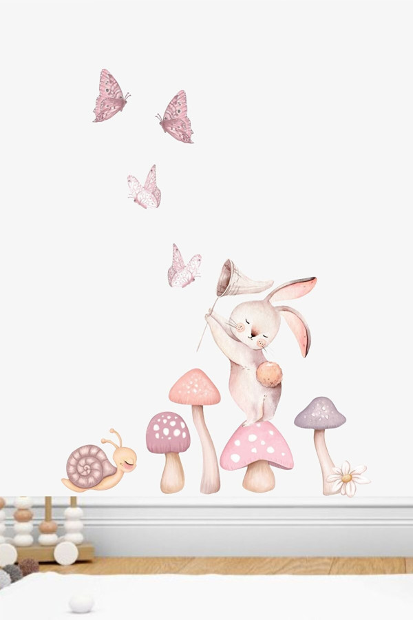 Yıldız Avcısı Tavşan Kapı Sticker Yıldız Avcısı Tavşan Kapı Sticker