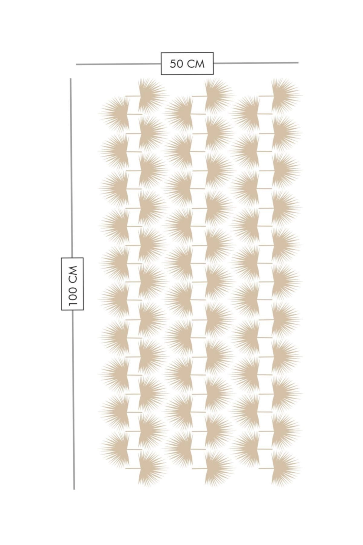 Palm Leaves Decal Duvar Sticker