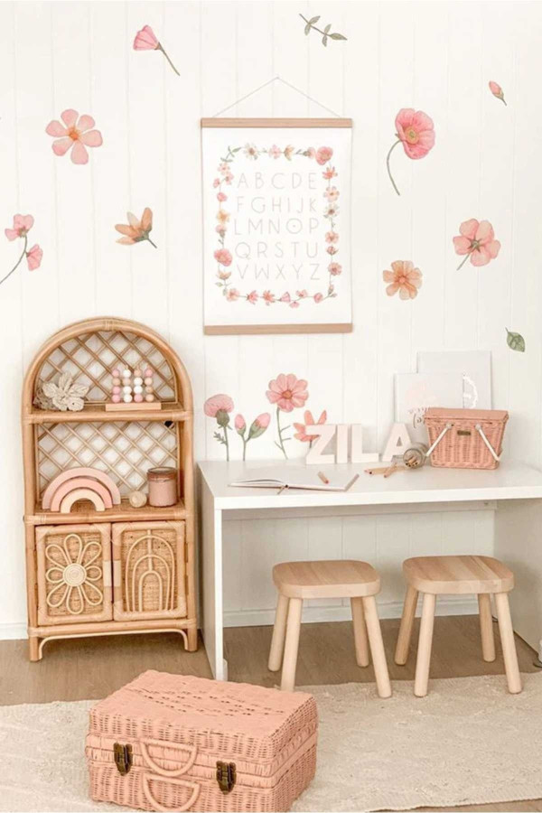 Mini Çiçek Bahçesi Duvar Sticker Mini Çiçek Bahçesi Duvar Sticker