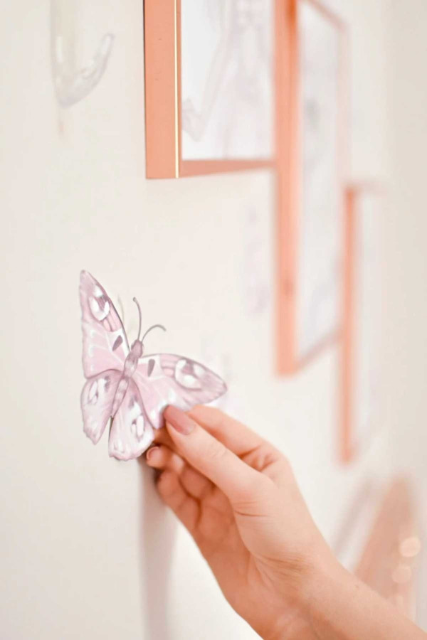 Kelebek Çocuk Odası Duvar Stickerı