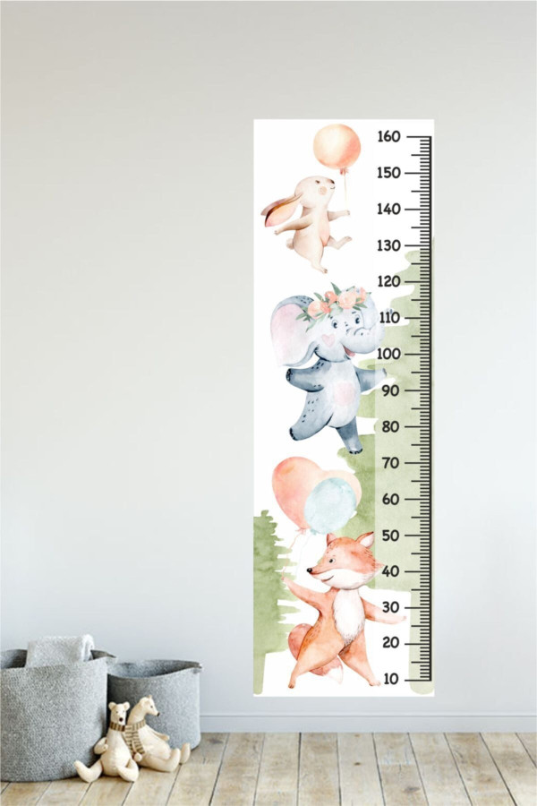 Bobinin Hayal Dünyası Boy Ölçer Sticker Bobinin Hayal Dünyası Boy Ölçer Sticker