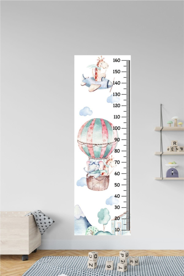 Gezgin Hayvanlar Boy Ölçer Sticker Gezgin Hayvanlar Boy Ölçer Sticker