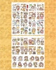 Kawaii Sarı 150 Adet Anime Çıkartma Sticker Seti - Kalem, Laptop Defter Suluk Sticker