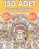 Kawaii Sarı 150 Adet Anime Çıkartma Sticker Seti - Kalem, Laptop Defter Suluk Sticker
