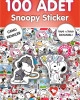 Snoopy 100 Adet Anime Çıkartma Sticker Seti - Kalem, Laptop Defter Suluk Sticker