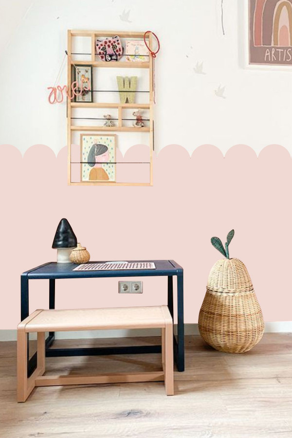 Taraklı Bohem Duvar Dekoratif Sticker