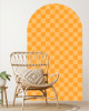 Mozaik Desen Bohem Oval Duvar Sticker