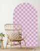 Mozaik Desen Bohem Oval Duvar Sticker