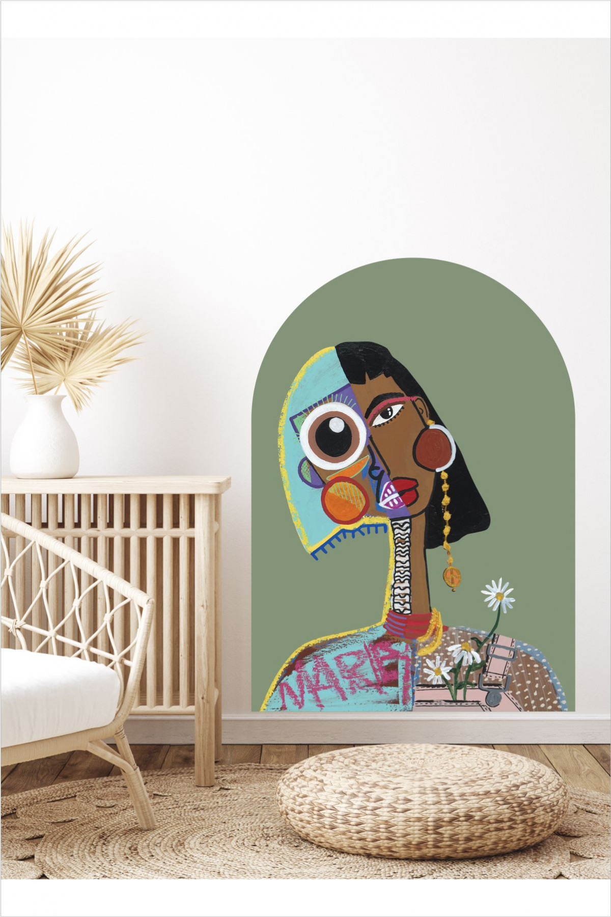 Woman's Story Bohem Duvar Sticker