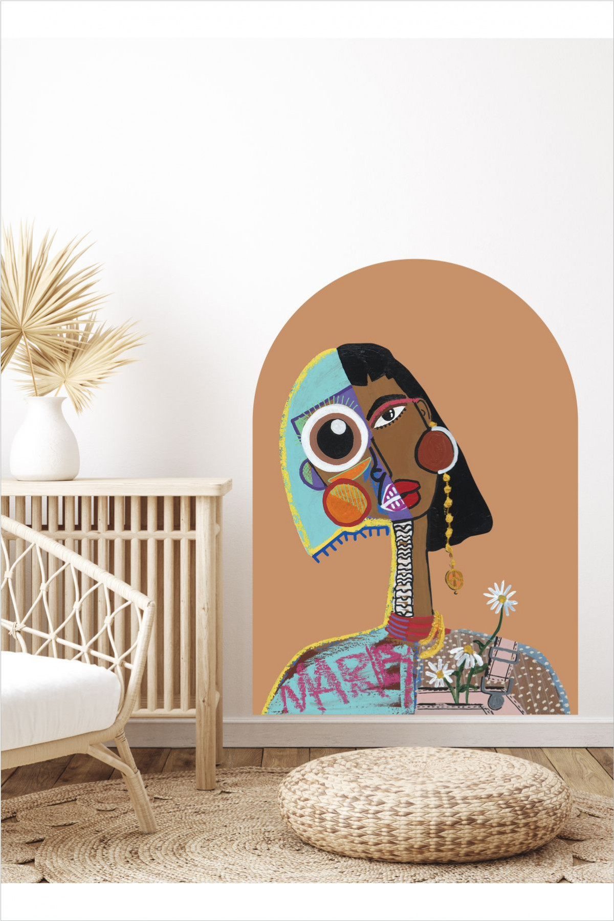 Woman's Story Bohem Duvar Sticker