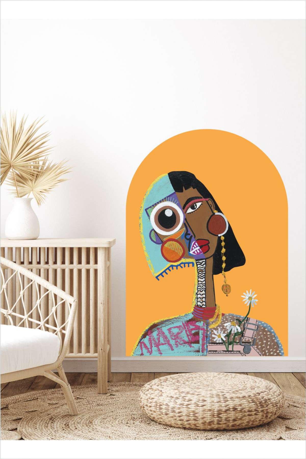 Woman's Story Bohem Duvar Sticker