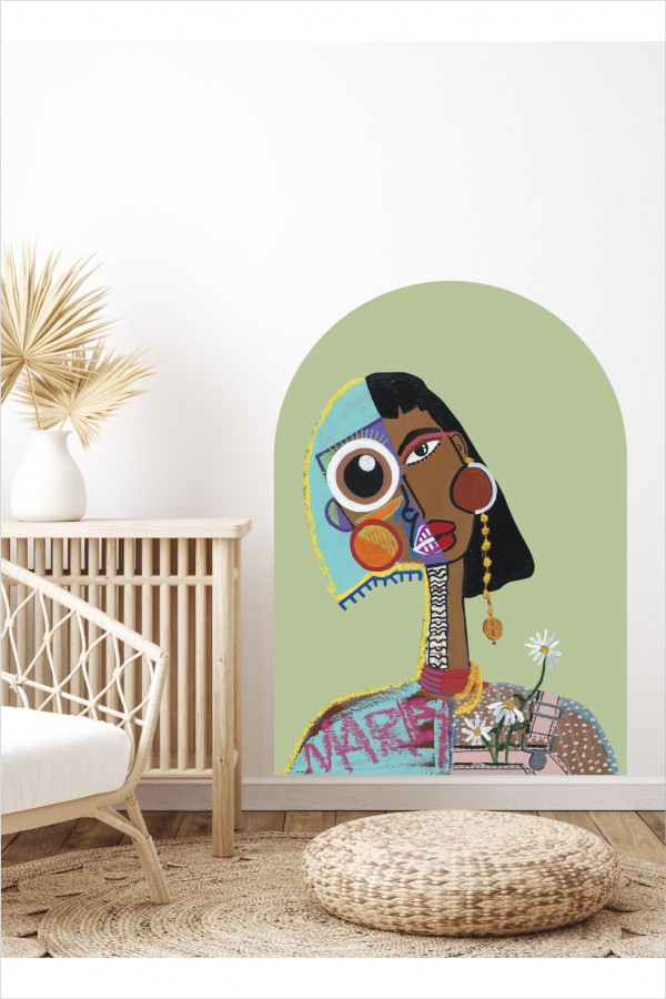 Woman's Story Bohem Duvar Sticker