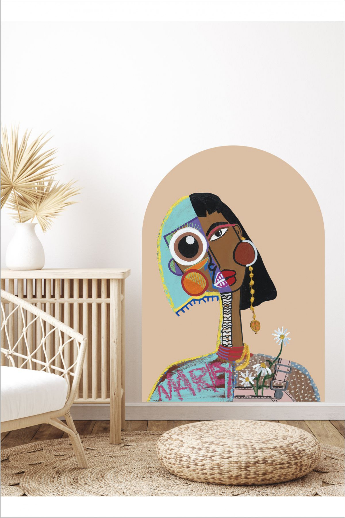 Woman's Story Bohem Duvar Sticker