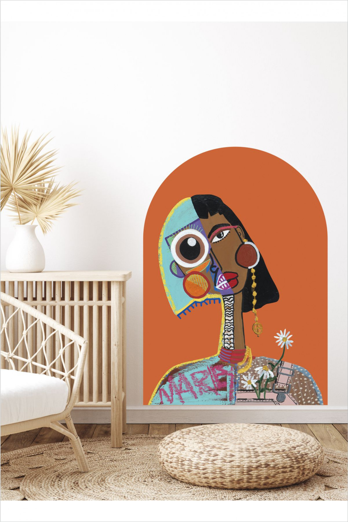 Woman's Story Bohem Duvar Sticker