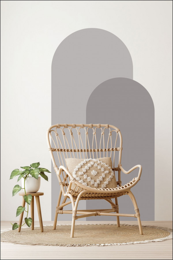 Bohem Bloklar 2'li Duvar Sticker