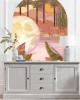 Summer Moon Bohem Arch Duvar Stickerı