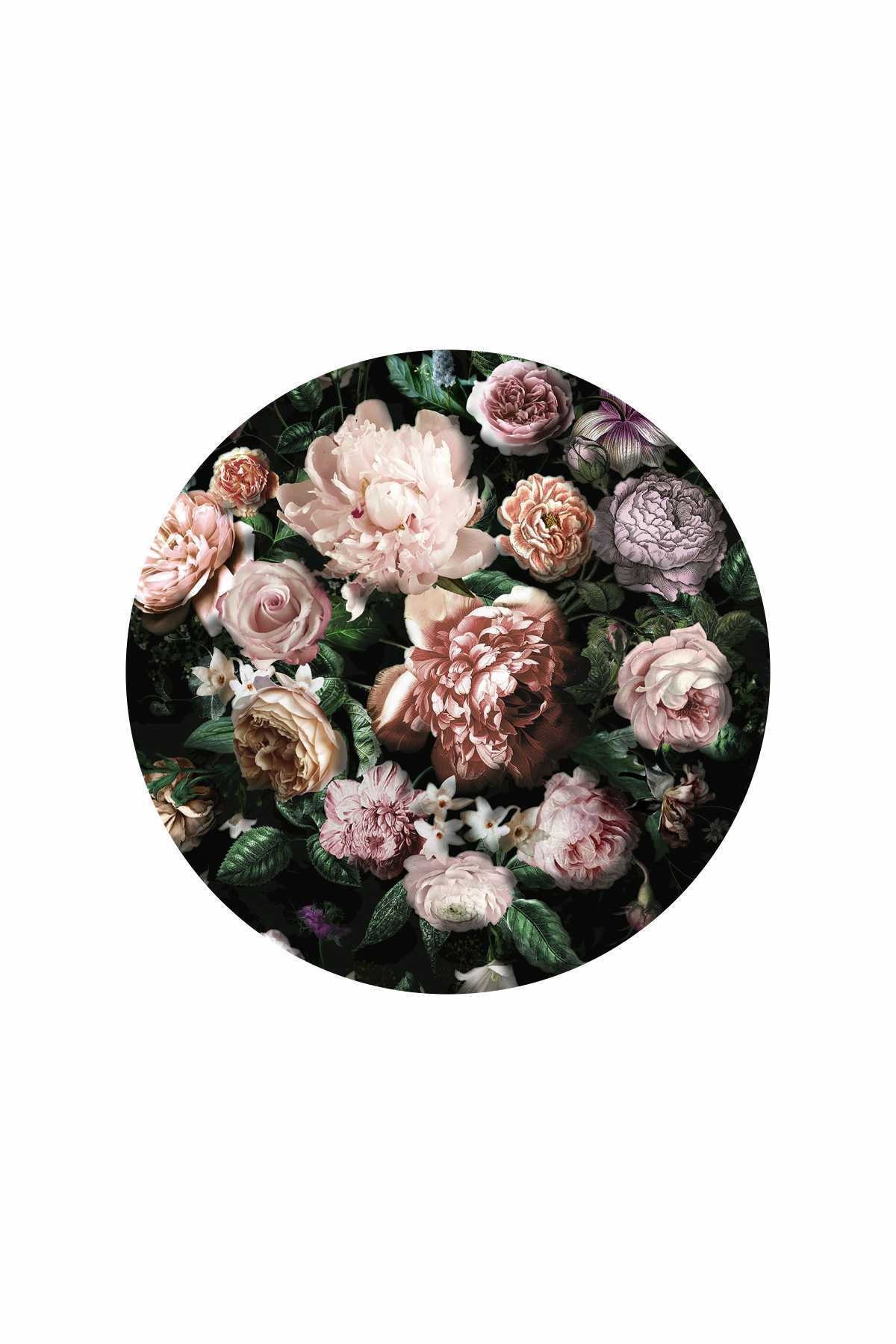 Şakayık Tam Daire Bohem Sticker