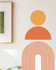 Geometrik Bohem Duvar Stickerı