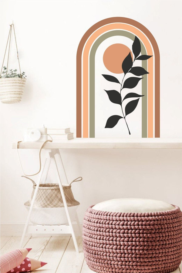 Rainbow Bohemian Duvar Sticker Rainbow Bohemian Duvar Sticker