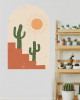 Desert Cactus Bohem Duvar Sticker