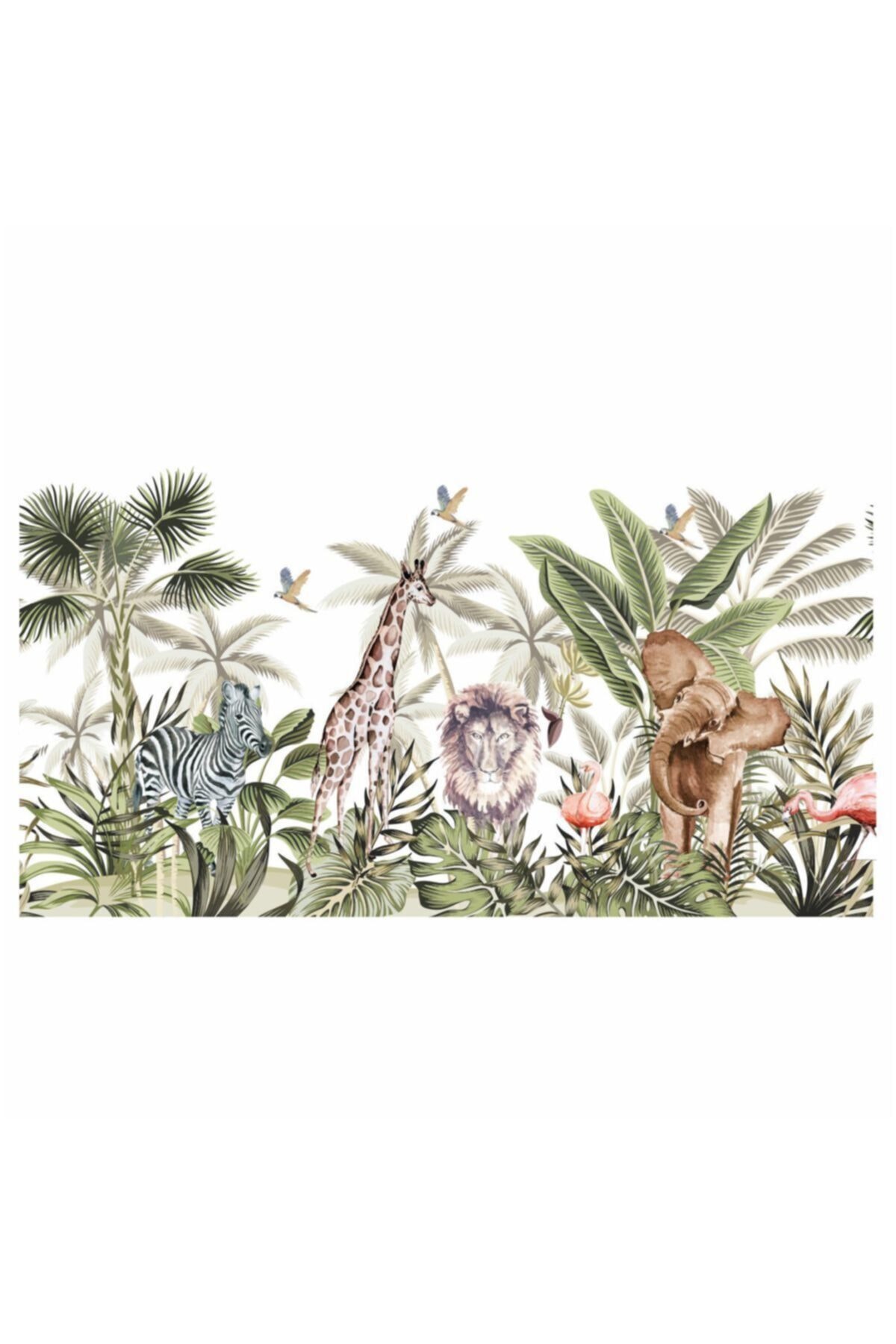 Tropical Yaşam  Duvar Kaplama Folyosu