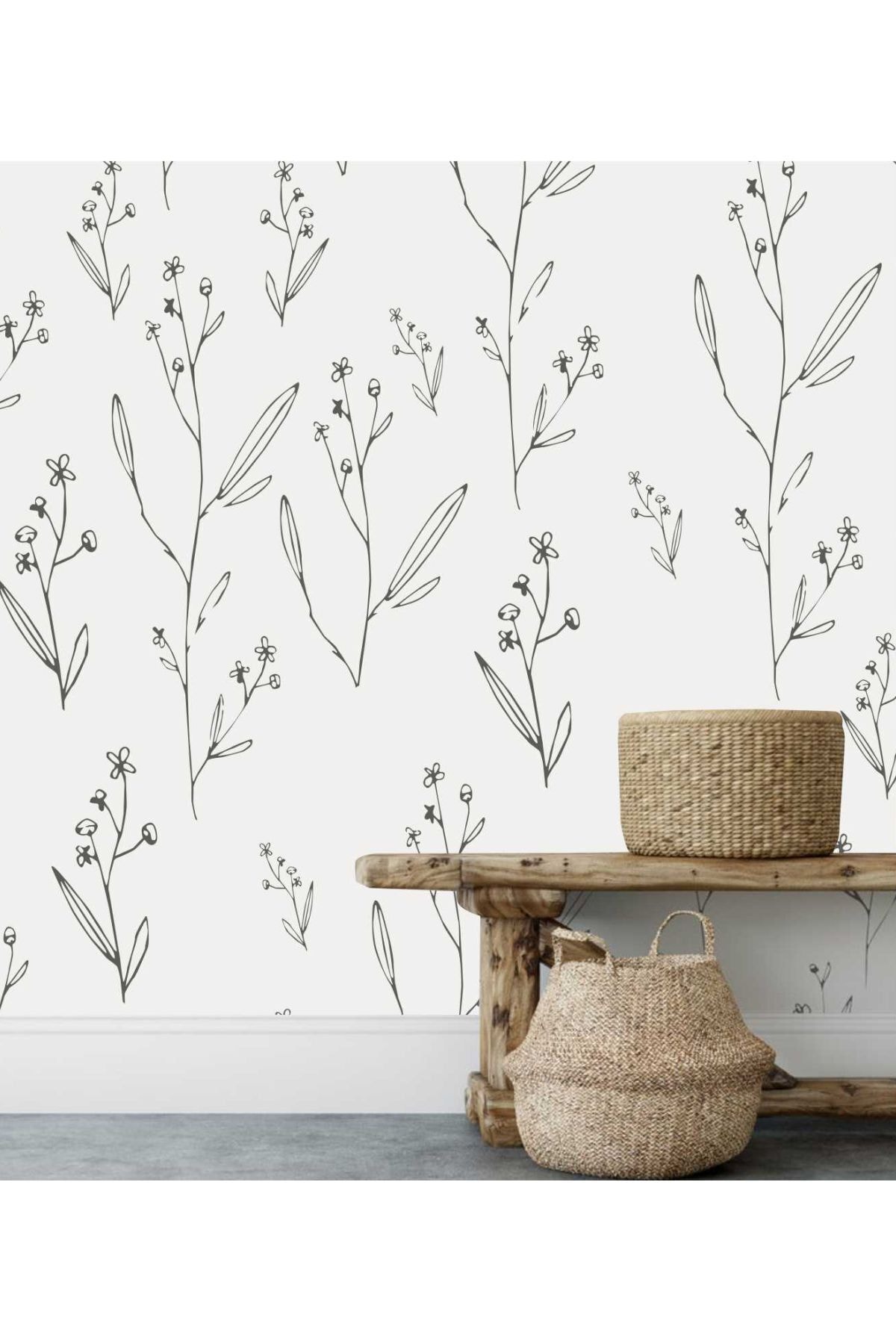 Modern Minimal Duvar Kaplama Folyosu