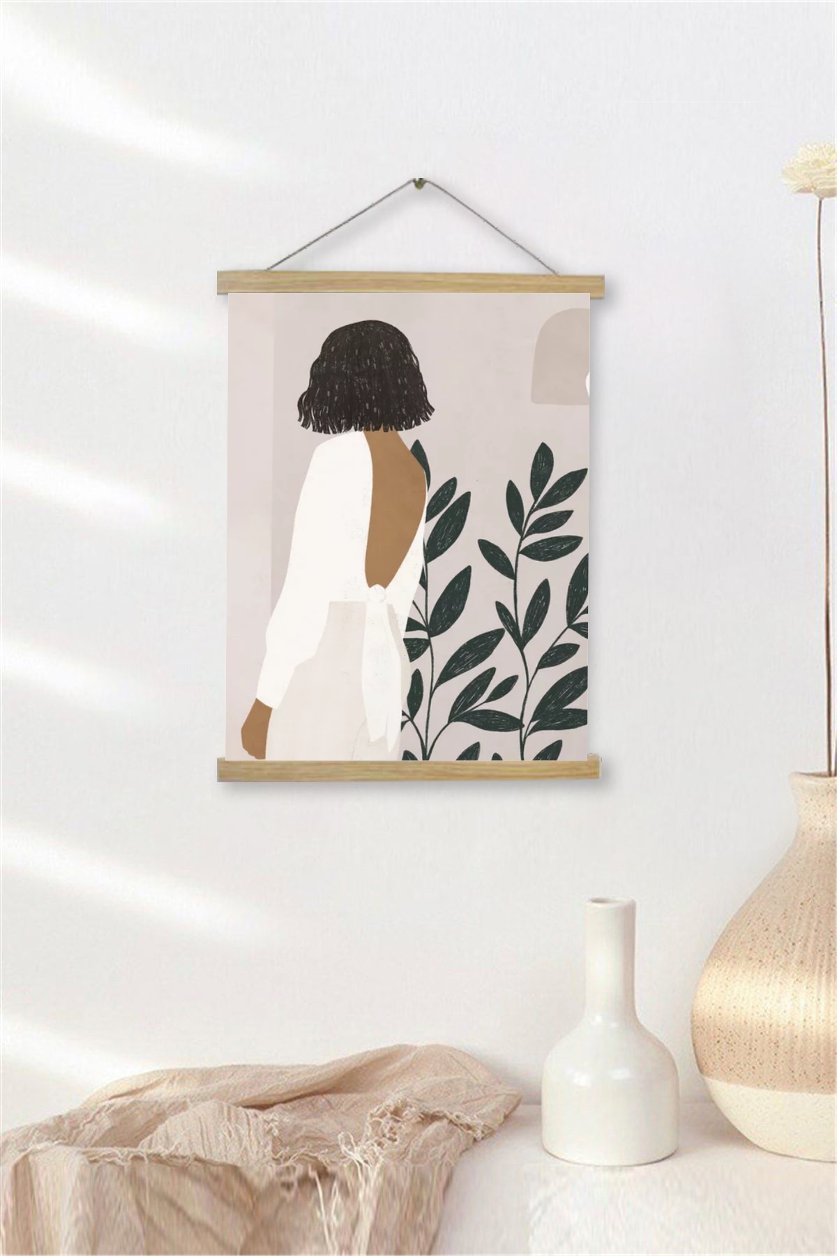 Bohemian Woman Askılı Kanvas Poster