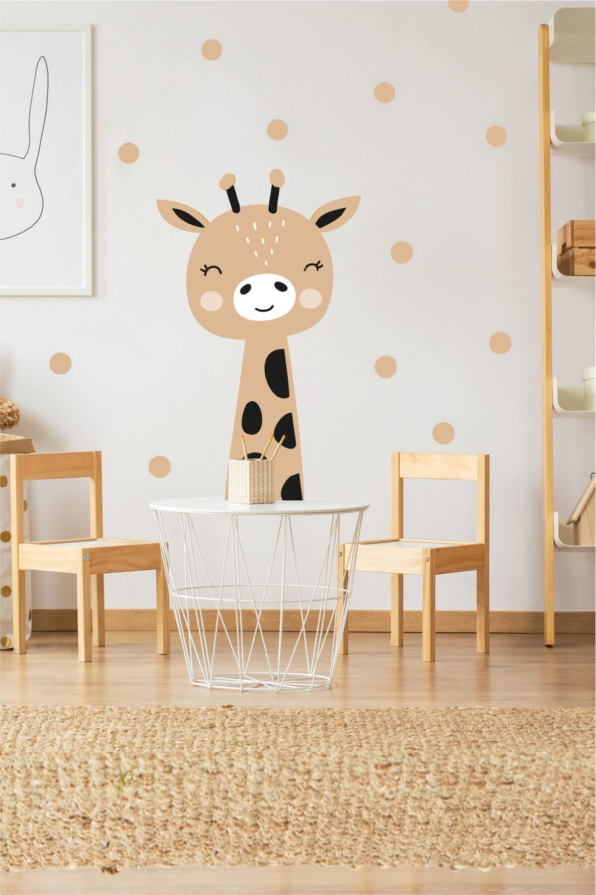 SEVİMLİ POLİ ÇOCUK ODASI STİCKER