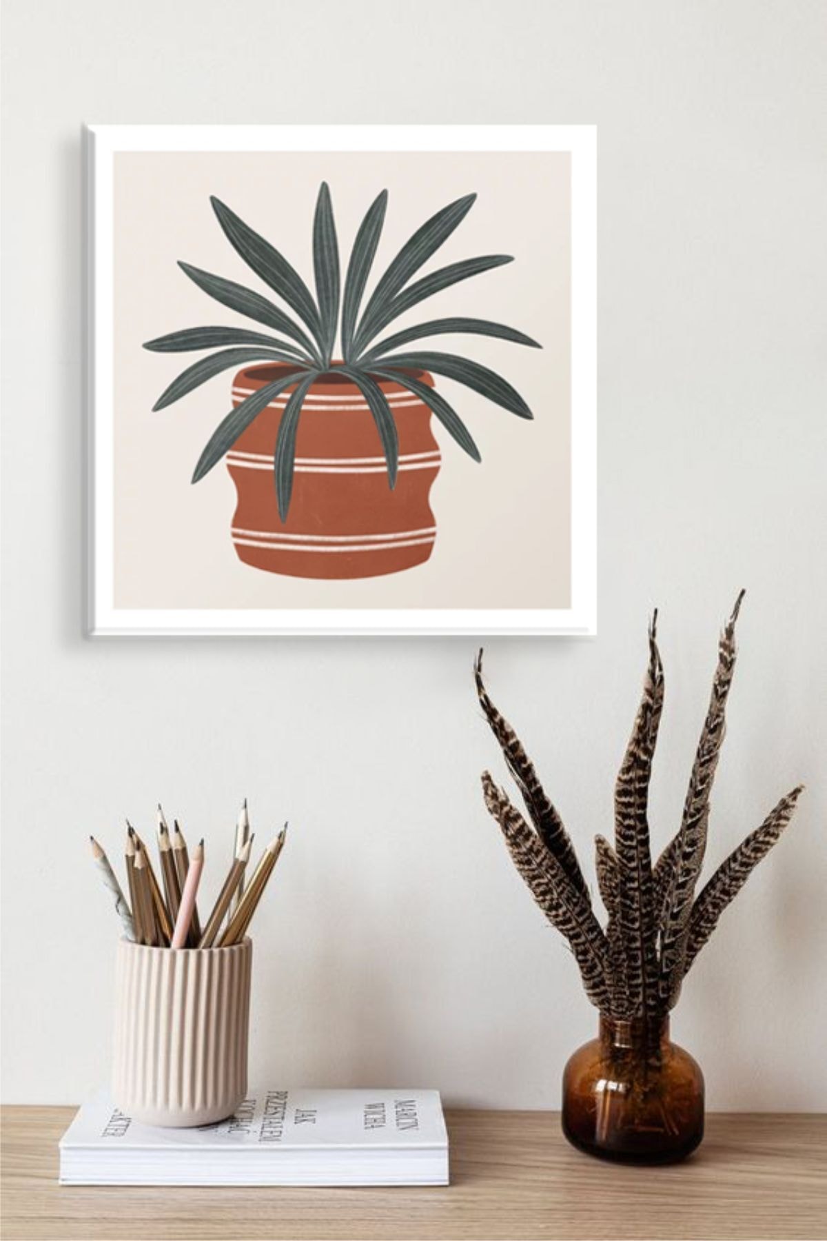 Bohemain Foreks Tablo 25x25 cm
