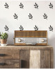 Minimalist Yapraklar Duvar Stickerı