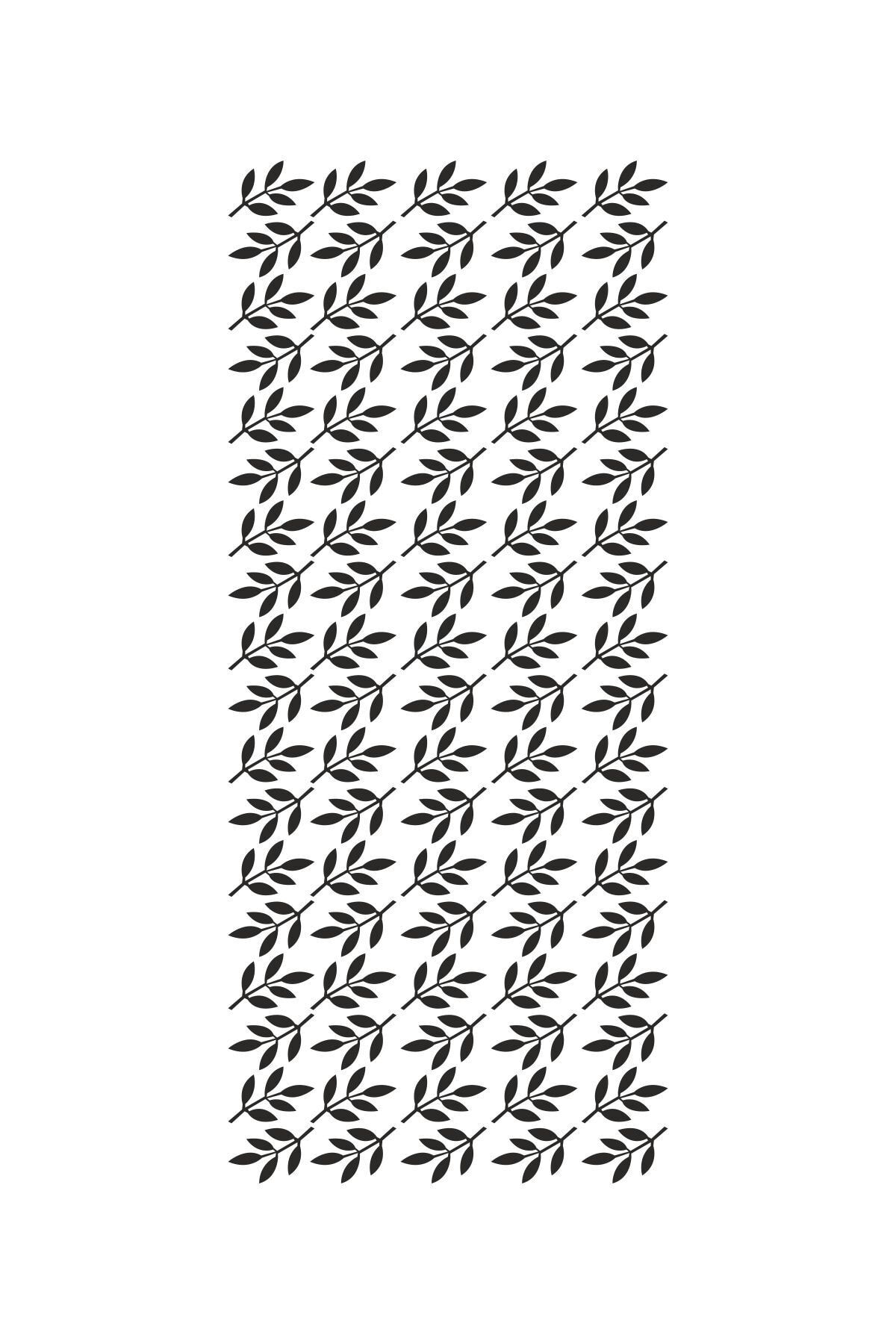 Minimalist Yapraklar Duvar Stickerı