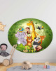 Zoo Garden Çocuk Odası Duvar Sticker