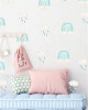 Modern Boho Gökkuşakları Çocuk Odası Duvar Sticker