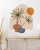 Boho Botanik Yaprak Duvar Sticker