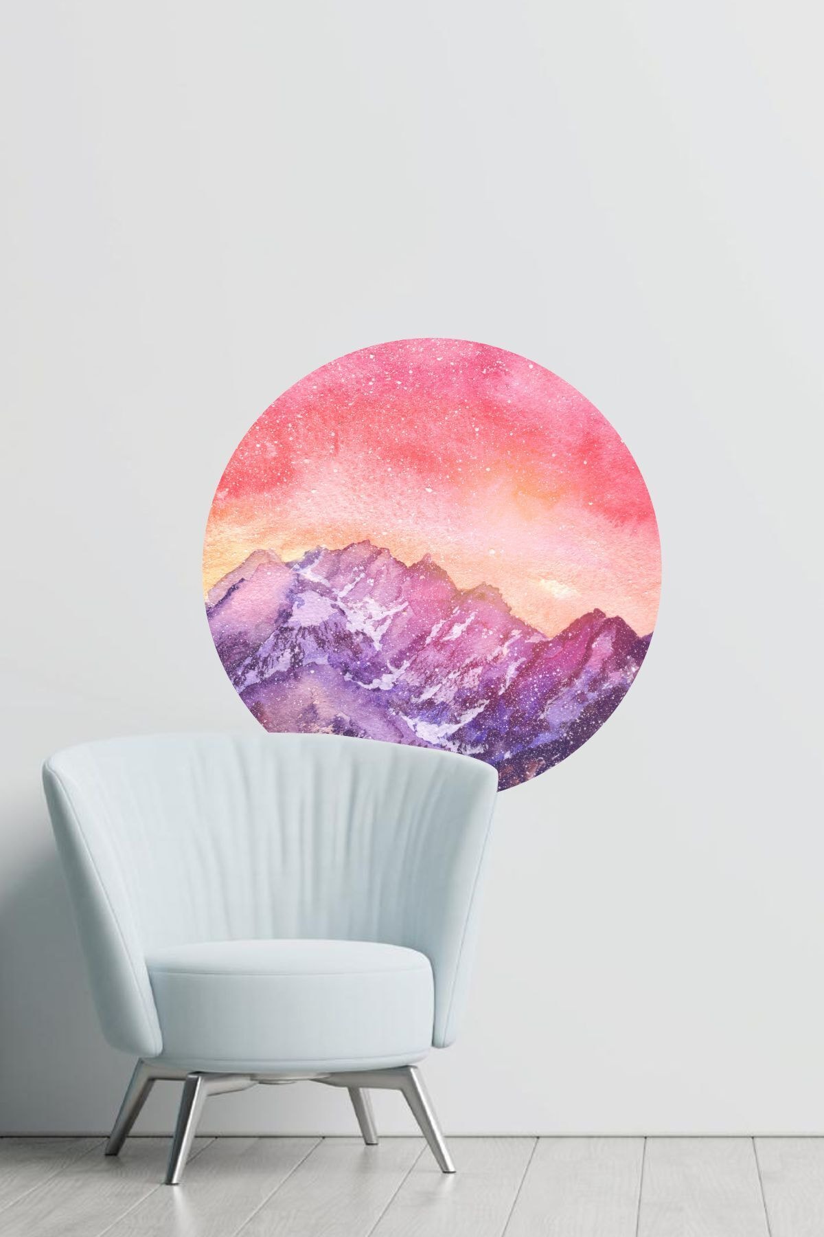 Kızıl Gökyüzü Duvar Stickerı