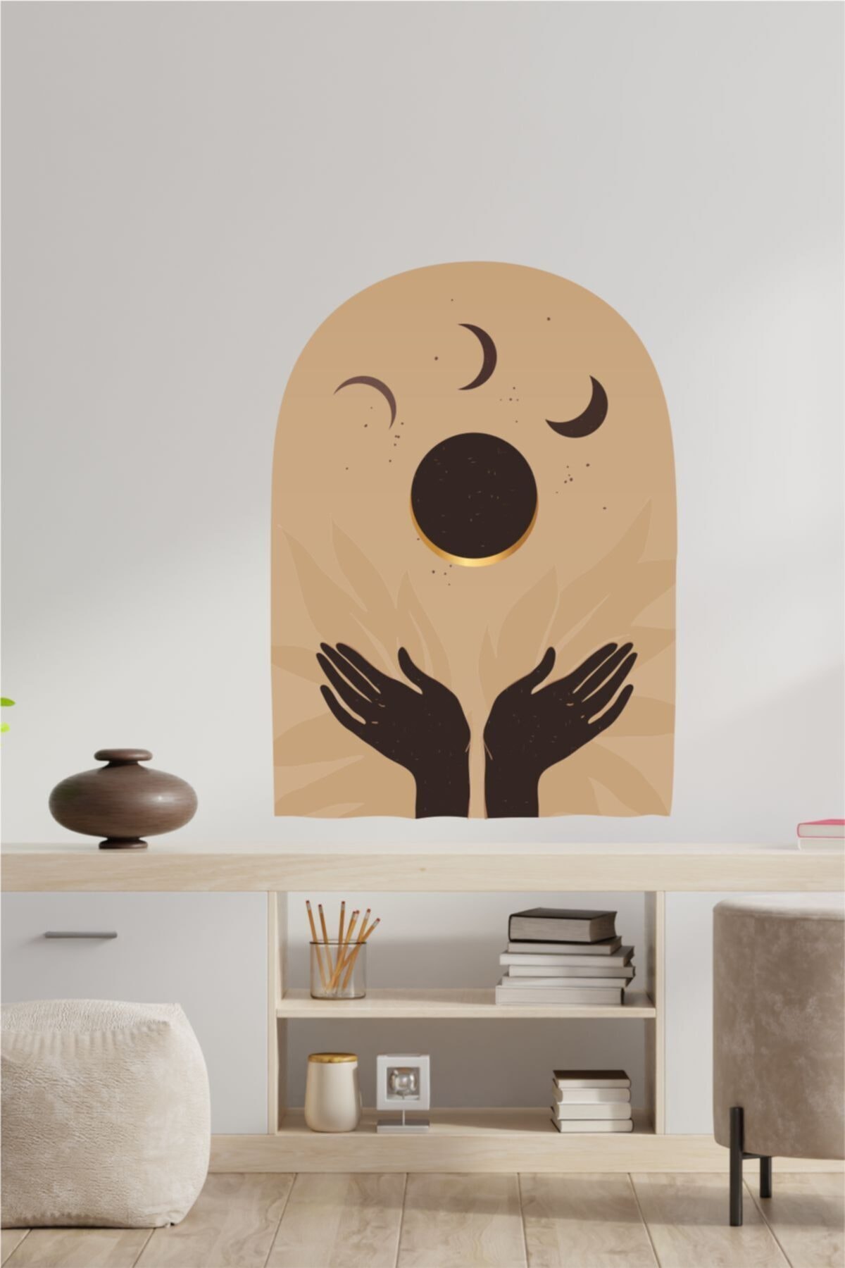 Sanatsal Bohem Duvar Stickerı