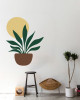 Moon Leaf Duvar Stickerı