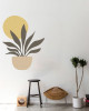 Moon Leaf Duvar Stickerı
