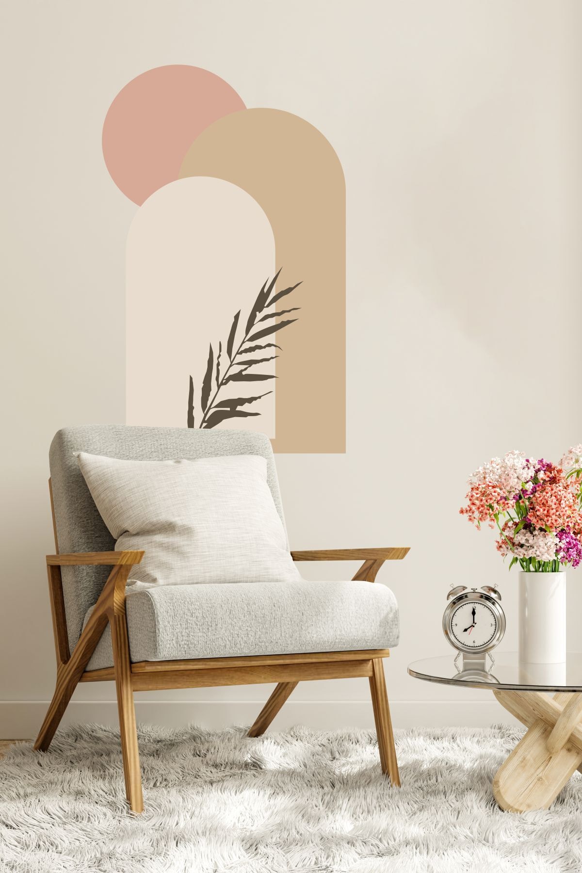 Sun Boho Duvar Sticker